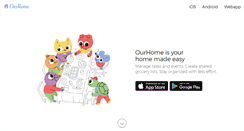 Desktop Screenshot of ourhomeapp.com